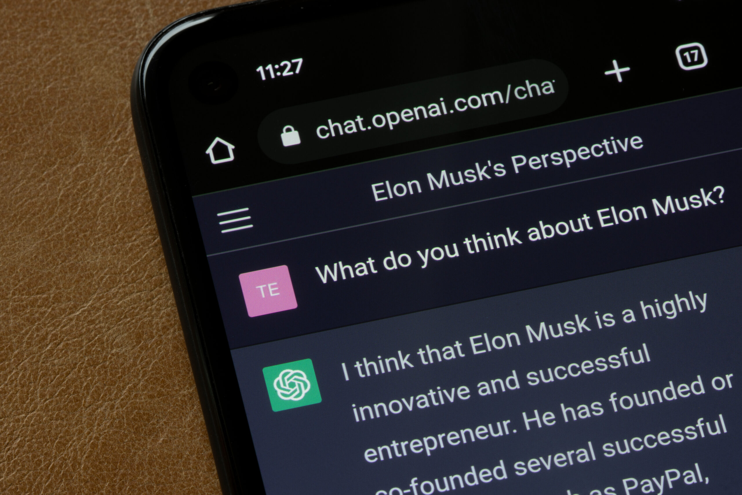 Portland, OR, USA - Jan 5, 2023: ChatGPT, a prototype AI chatbot