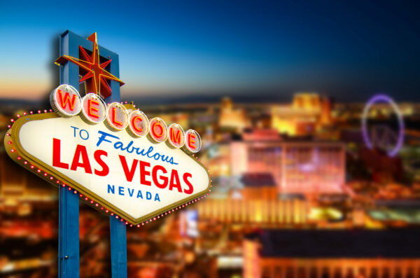 Welcome to Never Sleep city Las Vegas