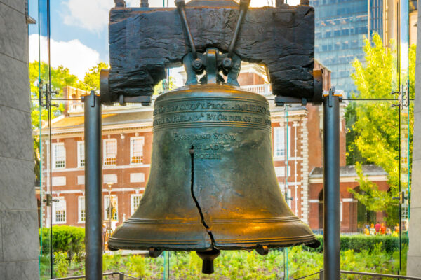 Philadelphia, Pennsylvania, USA - June 30, 2016: Liberty Bell in