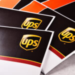 Envelopes of Uinited Parcel Service or UPS