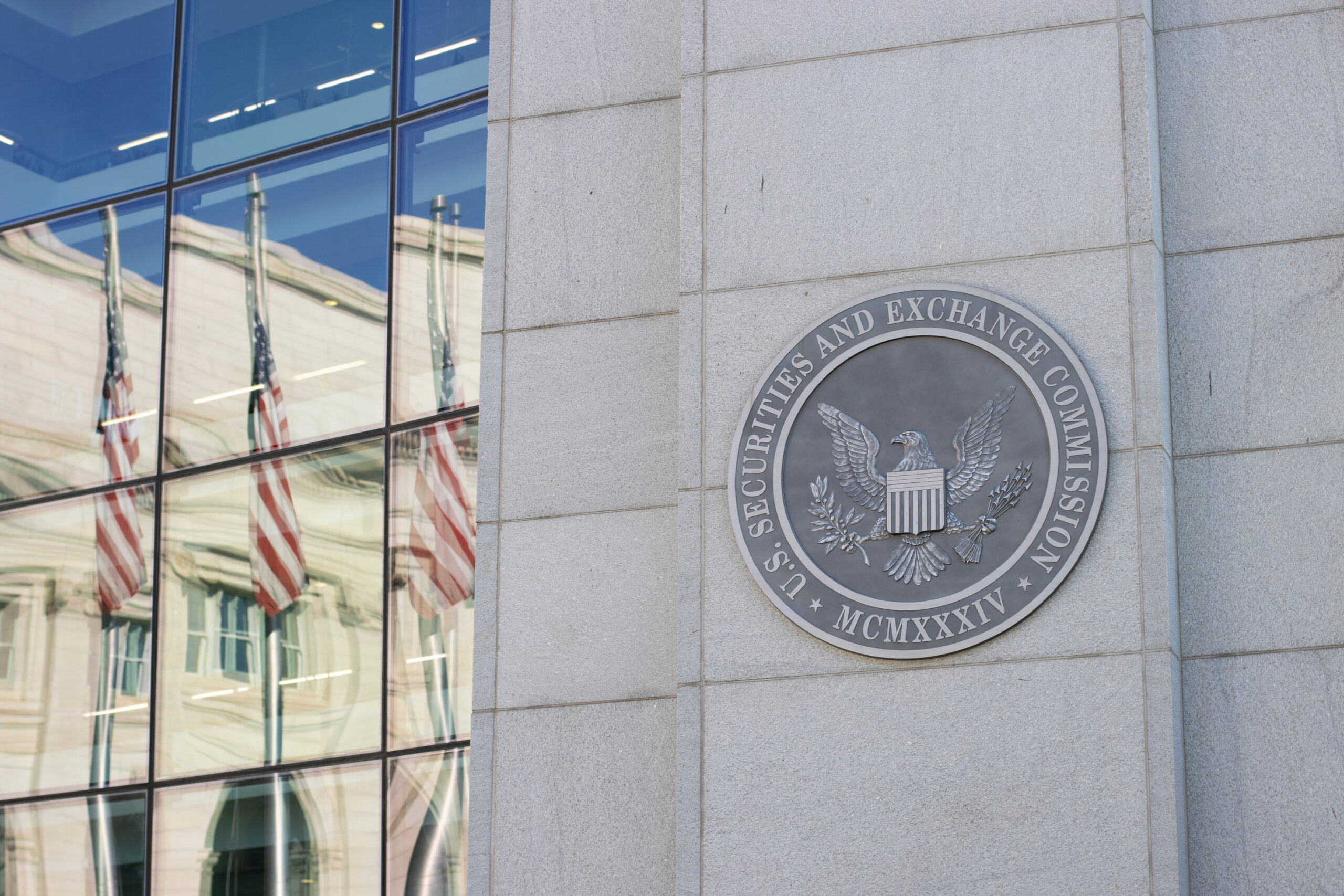 Washington, DC, USA - June 25, 2022: The logo of the U.S. Securi