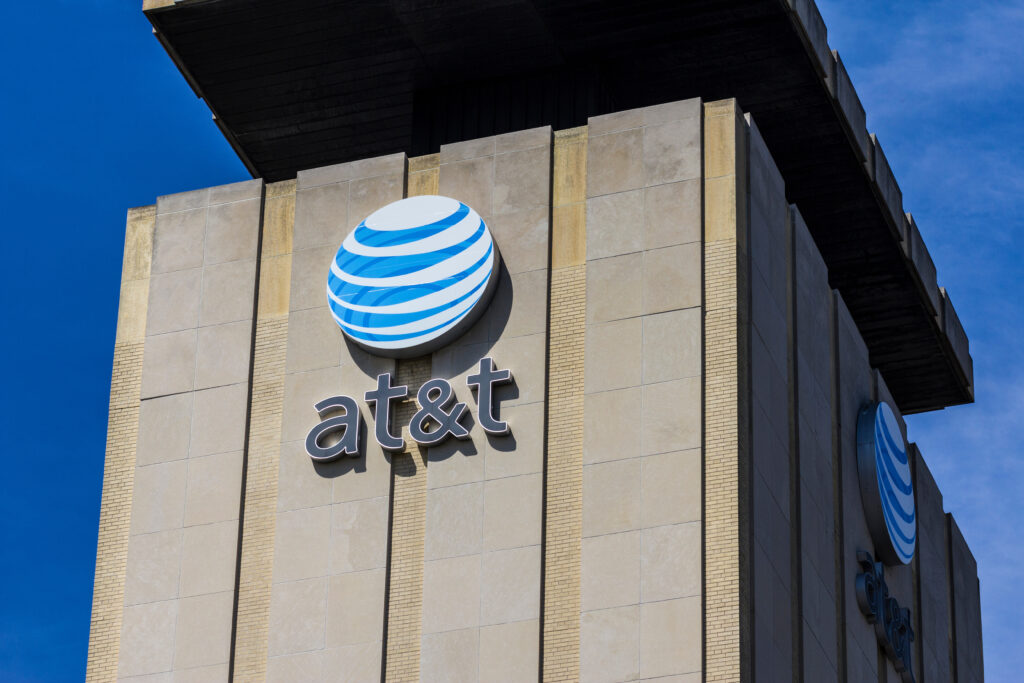 AT&T central office. AT&T is spinning off its media assets to concentrate on cell phone, mobility and high speed internet.