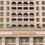 Four Seasons Hotel at Manezh square in Moscow, Russia