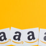 January 12th 2018, London, UK. Amazon logo printed onto paper. Amazon is the largest online retailer in the world and was founded in 1994