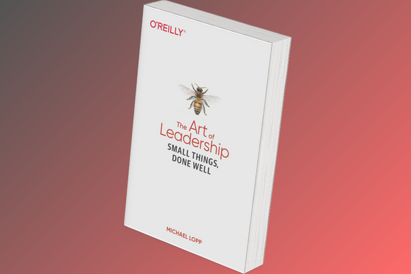 3D rendering of "The Art of Leadership" by Michael Lopp