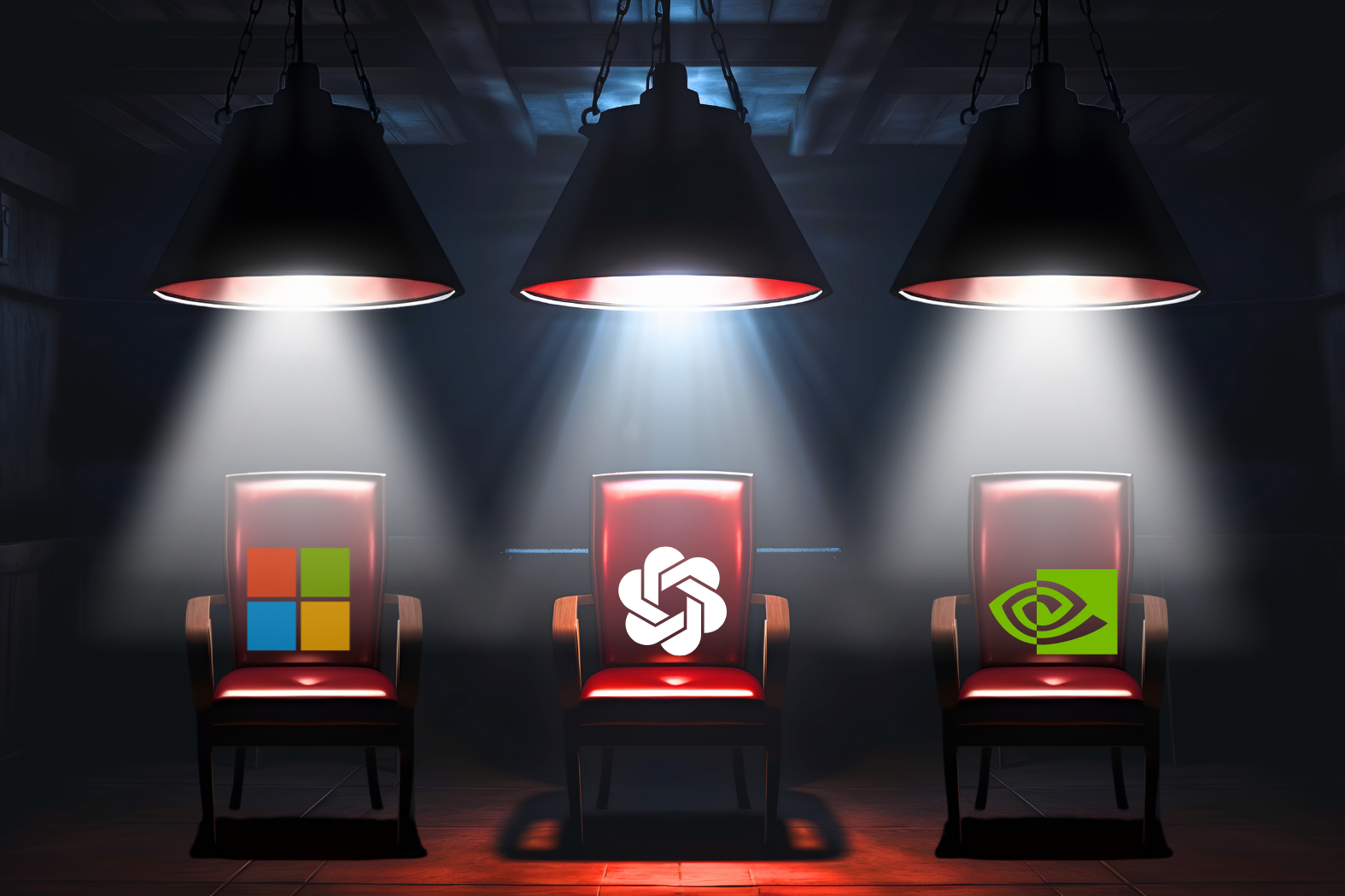 LinkedIn Logo Around 3D Rendering Abstract Shape Background