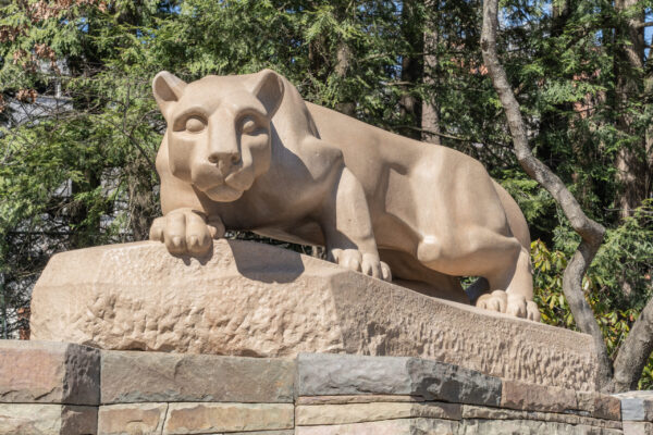 Nittany Lion Shrine on Penn State Campus