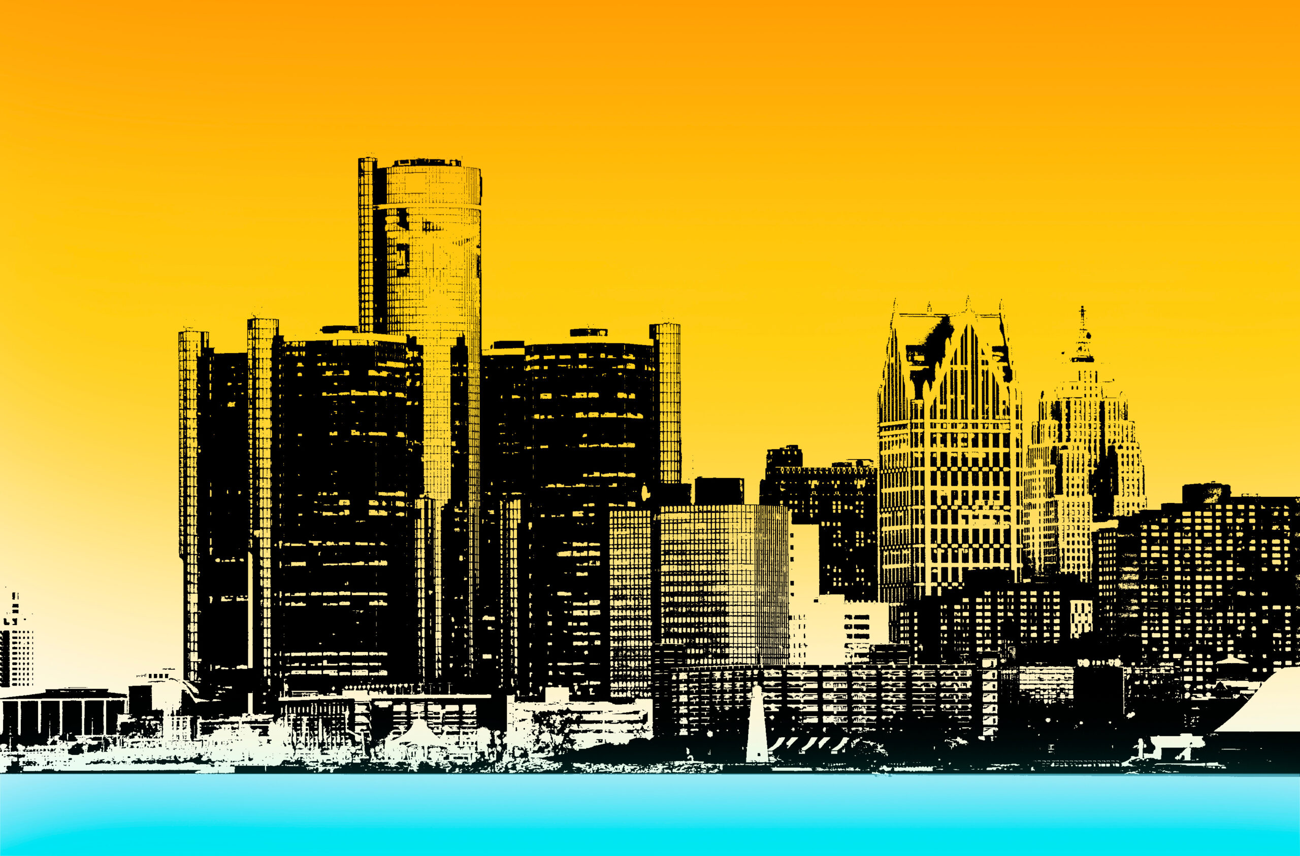 Downtown Detroit City