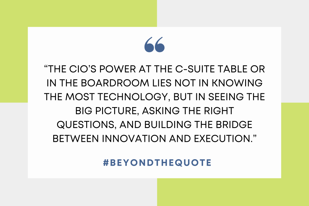 Beyond the Quote - TNCR Staff - nationalcioreview.com