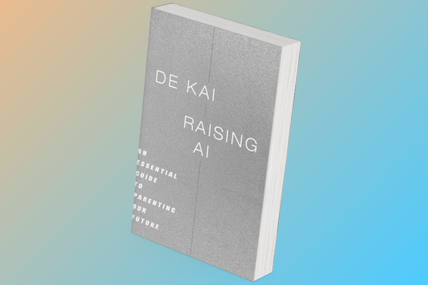 Book "Raising Ai" by De Kai; Gray cover
