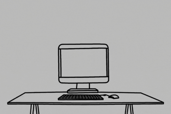 Helmet over computer