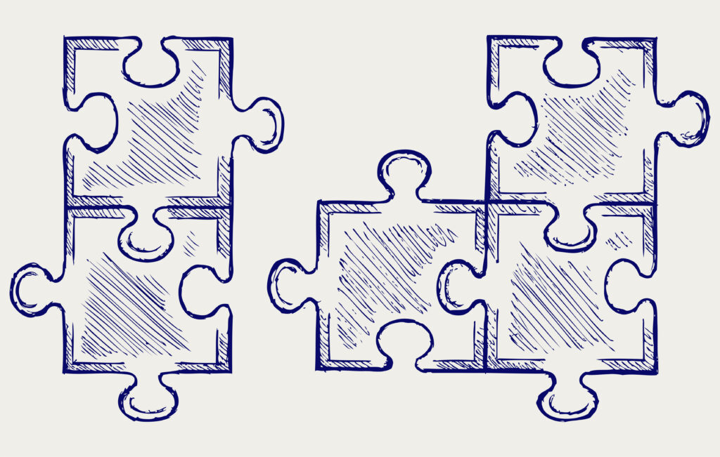 Puzzle sketch