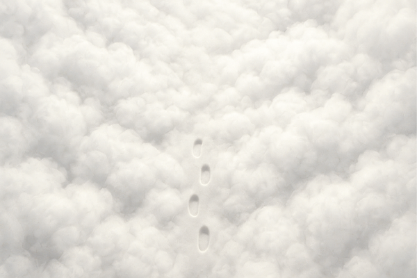Cloud footsteps