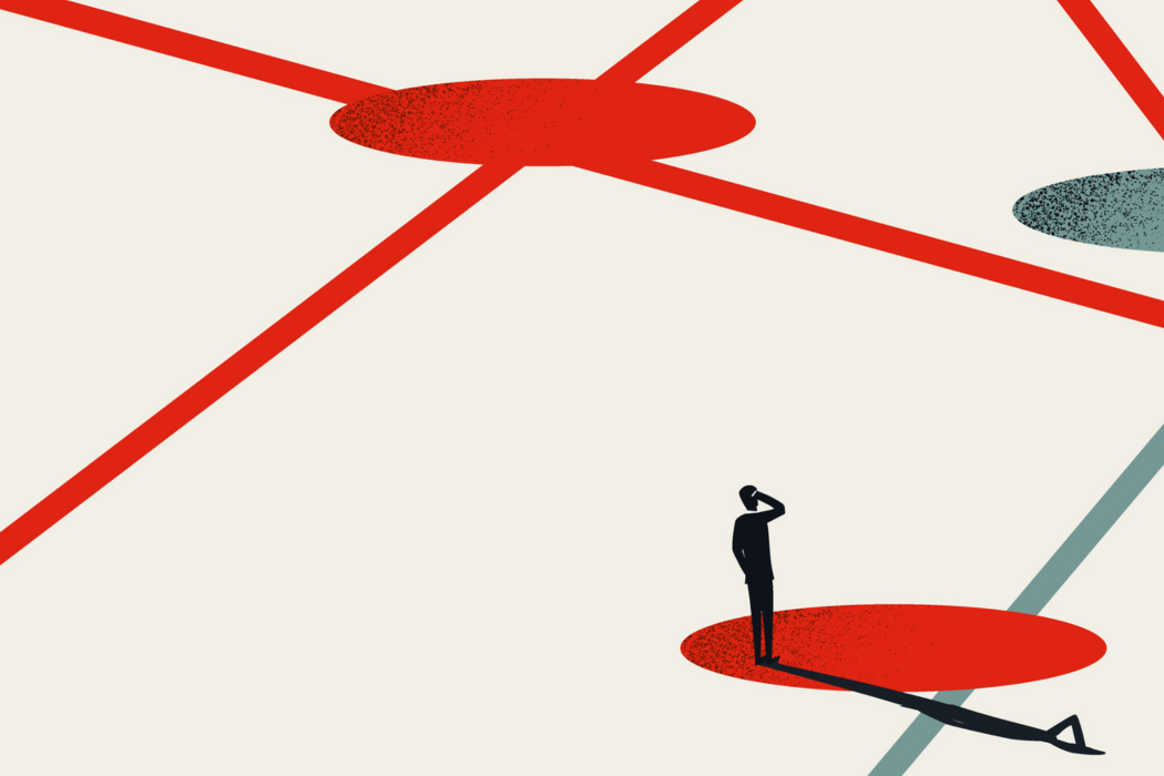 Business and social networking vector concept. Symbol of communication, connection. Minimal illustration.