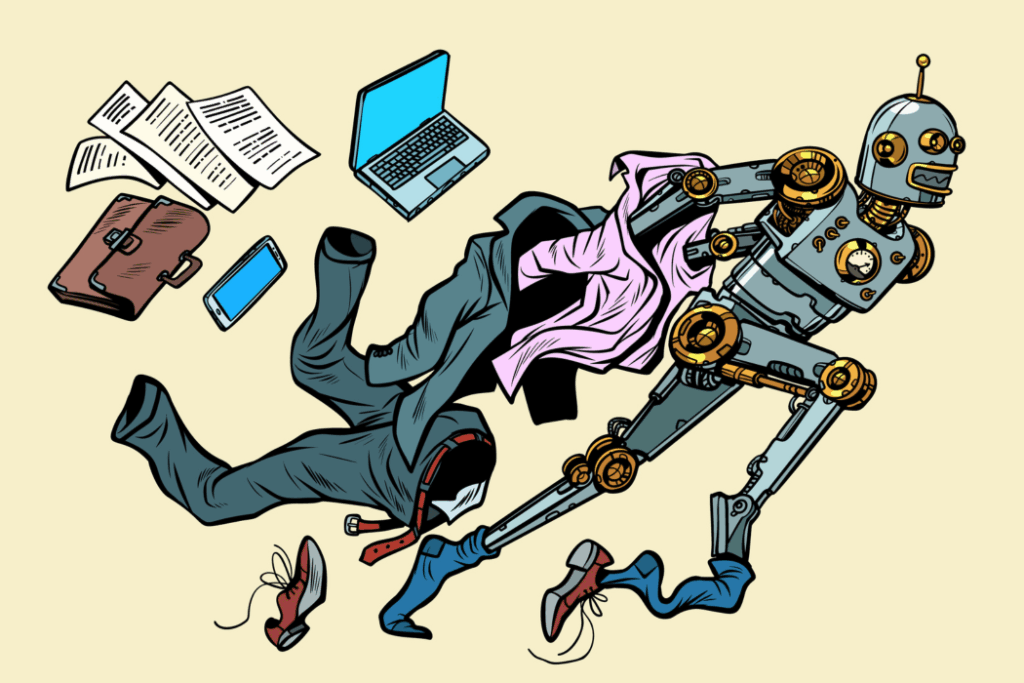 The robot breaks out of human stereotypes