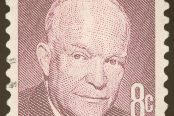 US Postage Stamp - Dwight Eisenhower