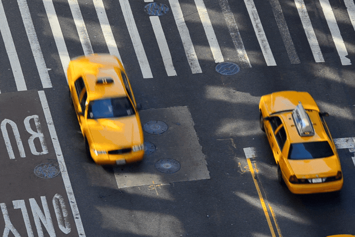 Taxis in New York