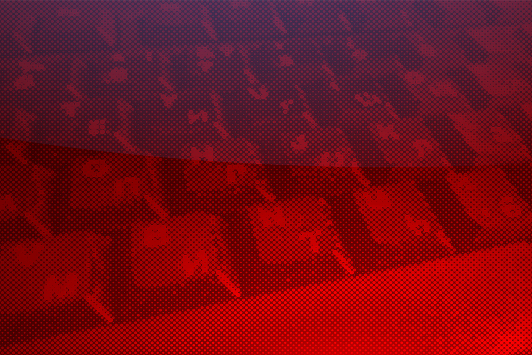 Abstract Technology Background with Keyboard Halftone Vector