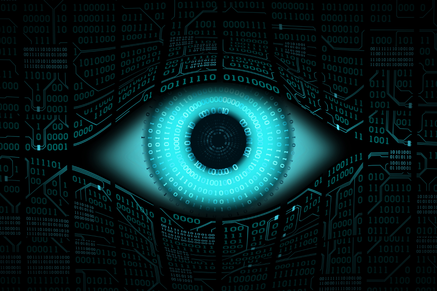 electronic eye, technology, surveillance, security, monitoring concept