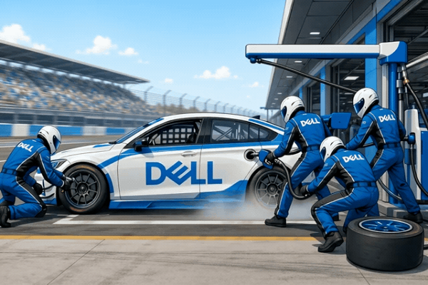 Dell Technologies fuel pit stop