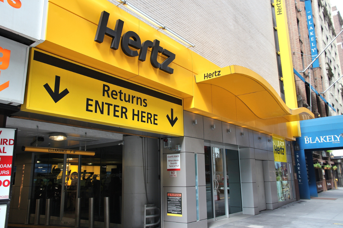 Hertz car rental company
